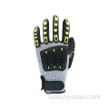 Hespax Impact Resistant TPR Mechanic Safety Work Gloves